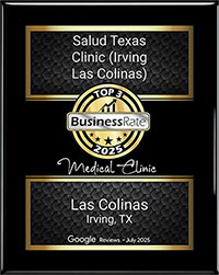 salud-texas-clinic–irving—las-colinas–plaque123